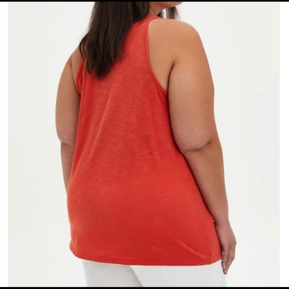 Torrid Red high neck tank Margaritas made me do it - Picture 4 of 5